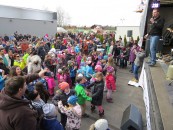 Kinder beim Auftritt der 089-Band