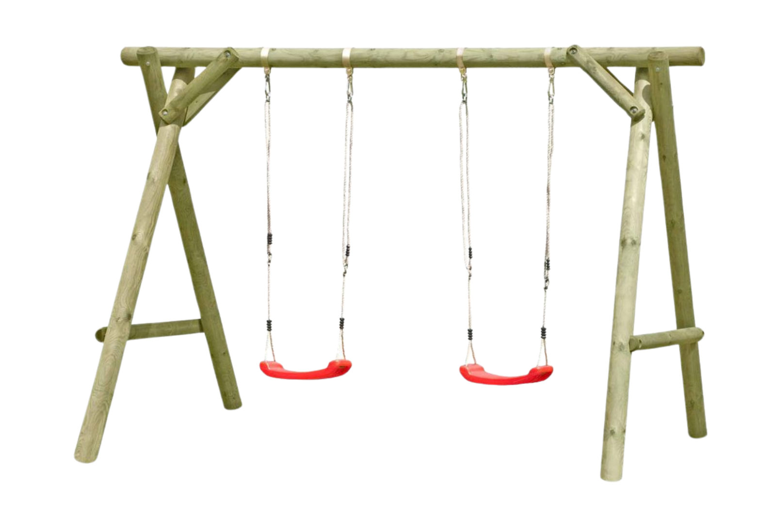 Schaukelgestell Doppelschaukel Typ 1.2 Schaukelgerüst für Kinder Holz KDI Classic