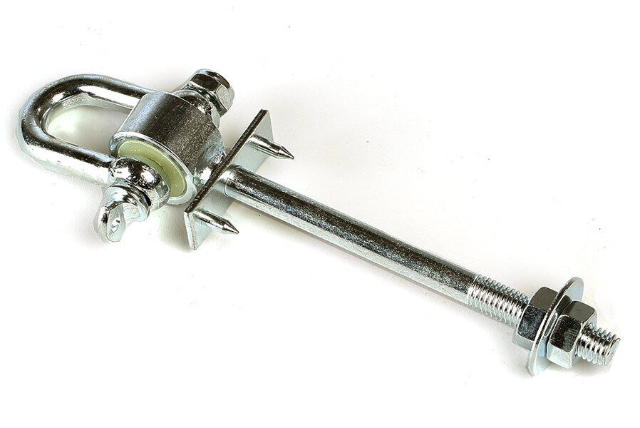 Schaukelhaken mit Schäkel M12 für Balken bis Ø 10/12 cm Sicherheitshaken