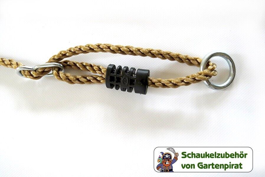 111HPOTsLgo0vniP Schaukelbrett aus Holz mit Seil Ø 10 mm Schaukelsitz 390x130 mm Sitz für Schaukel