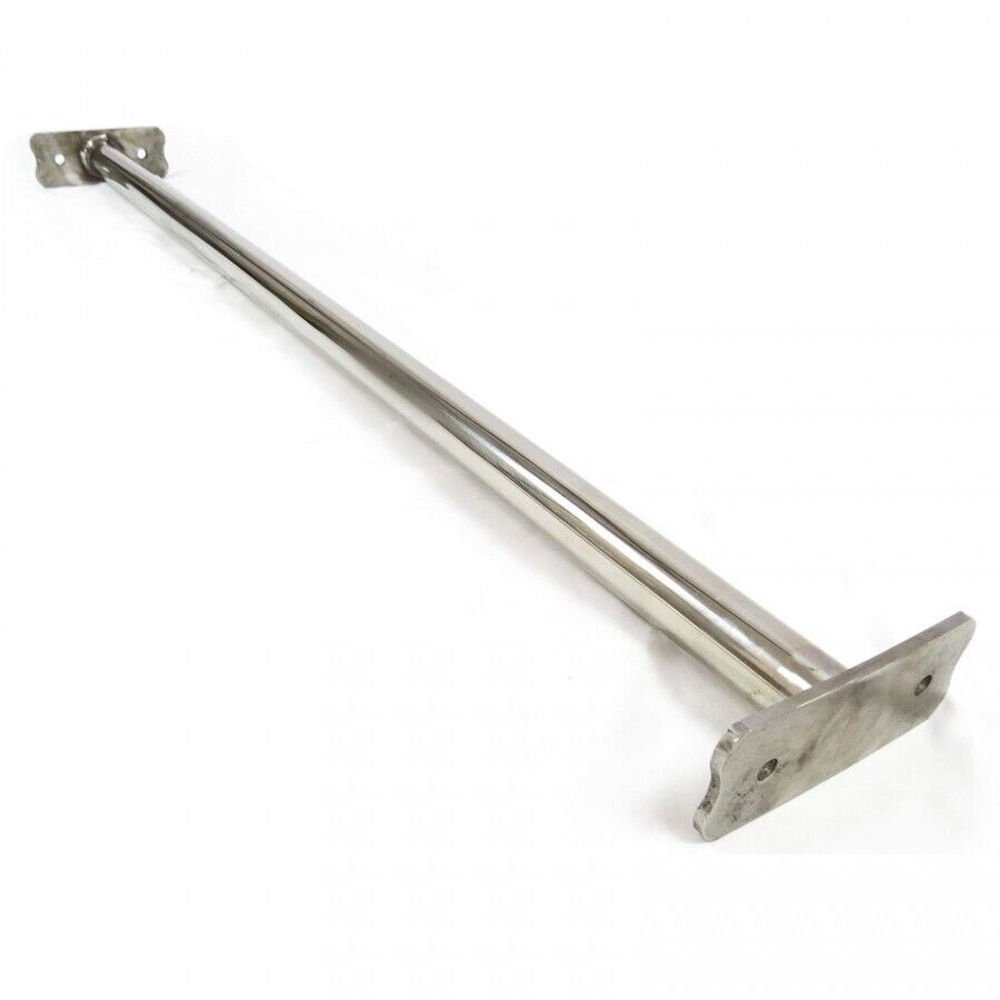 Reckstange aus Edelstahl Turnstange mit Schrauben für Turnreck im Garten