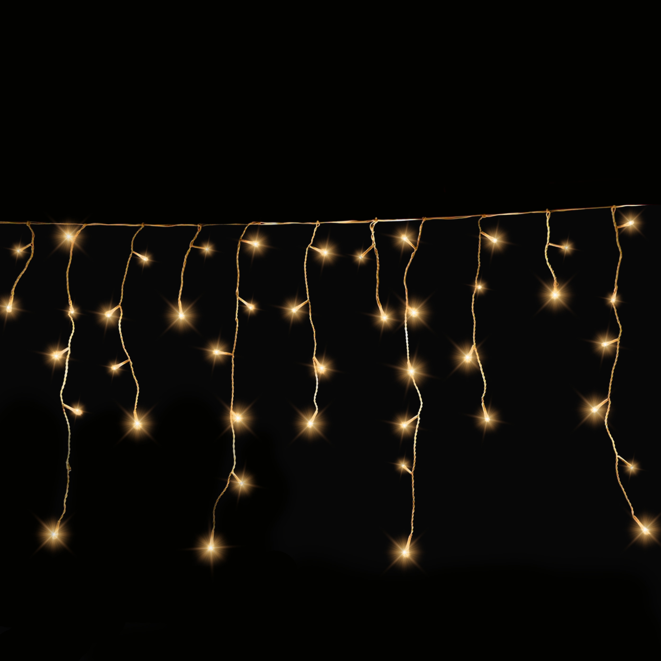 LED-Eisregen-Lichterkette mit Flashing-Effekt Lichterkette LED mit Flashlight