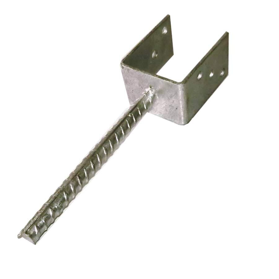 U-Pfostenträger für Holzpfosten Steindolle zum Einbetonieren