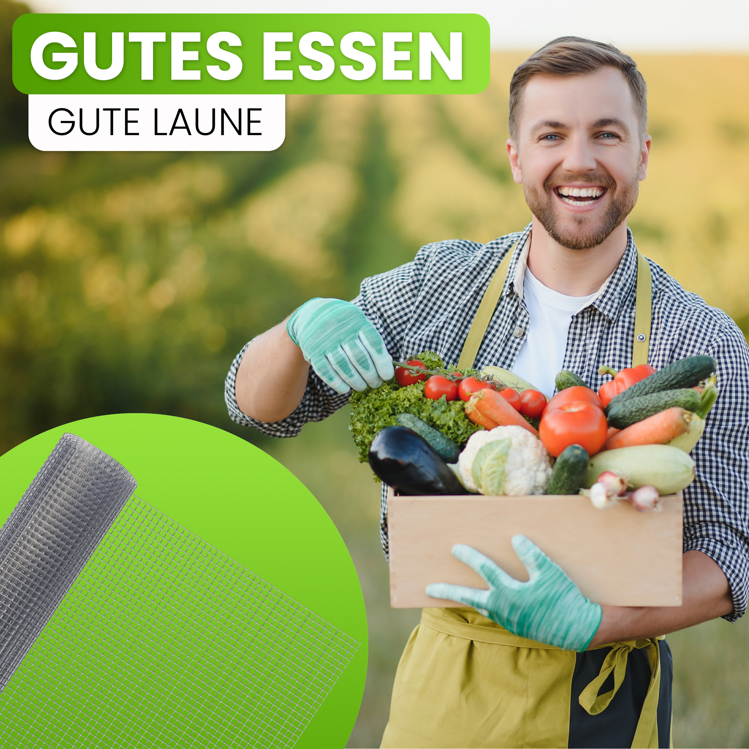 Mausgitter 210x110 cm Wühlmausgitter Wühlmausschutz Metallgitter für Hochbeet