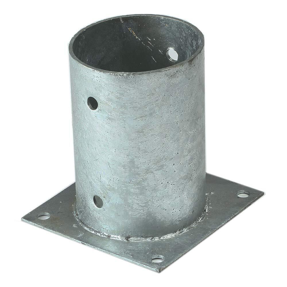 Aufschraubhülse rund Pfostenschuh Pfostenträger für Pfosten
