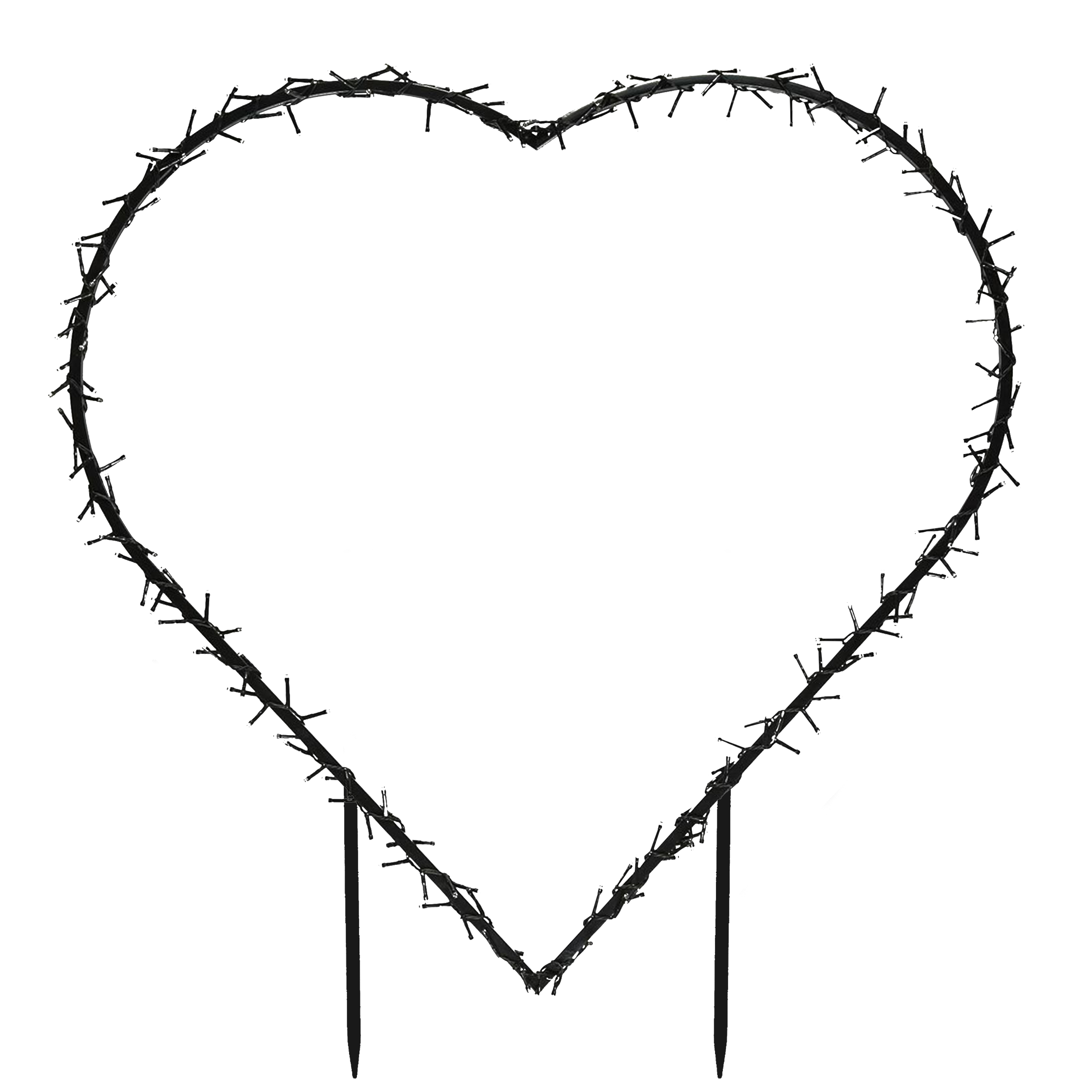 16uyjc2RcCrjLV Weihnachtsdeko außen Figuren Herz Beleuchtung