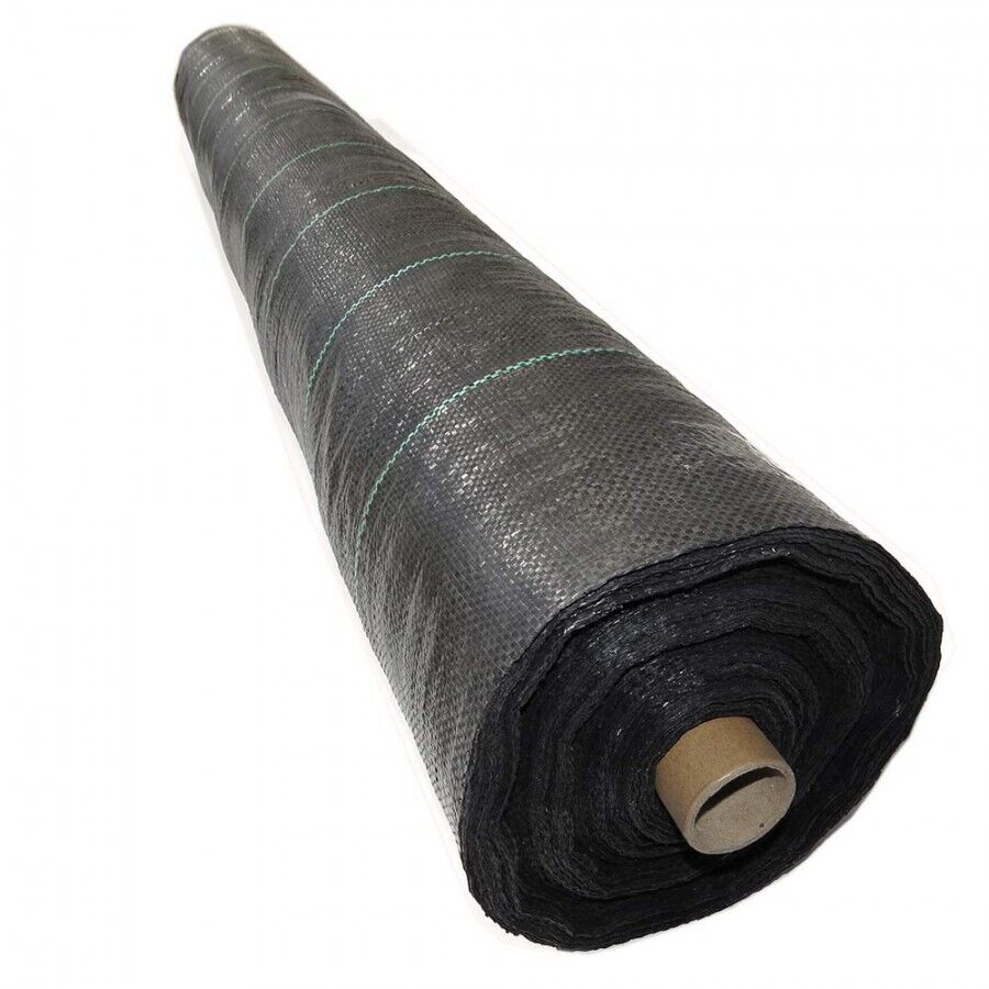 Unkrautvlies Rolle 100 x 1,5 m Bändchengewebe Bodengewebe Gartenvlies