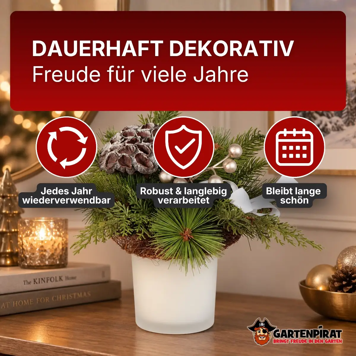 Weihnachtsdeko für Innen