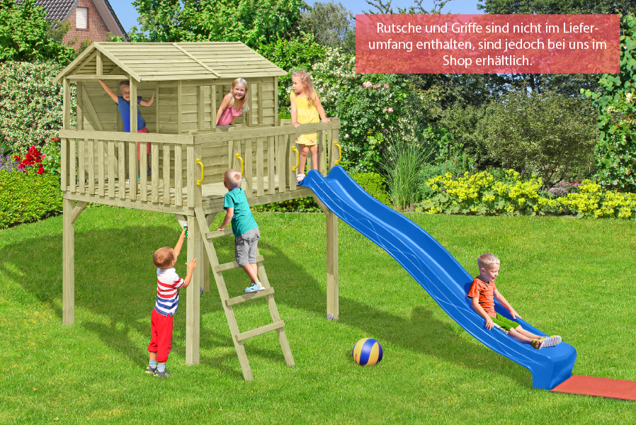 Stelzenhaus Mats Kiefer KDI Stülpschalung 201 x 216 cm