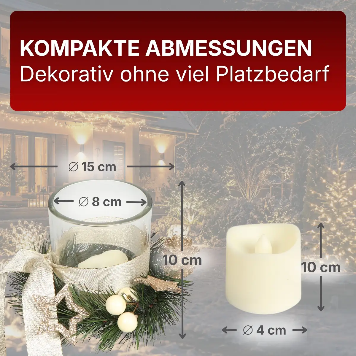 Weihnachtsdekoration für Innenbereich