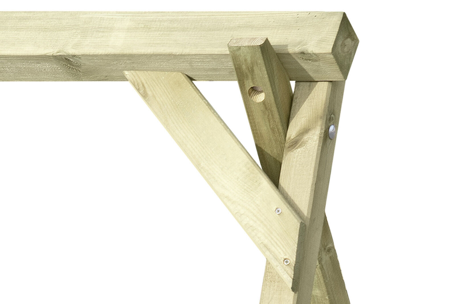 Schaukelgerüst für Kinder aus Holz Premium - Typ 1.2 Doppelschaukel