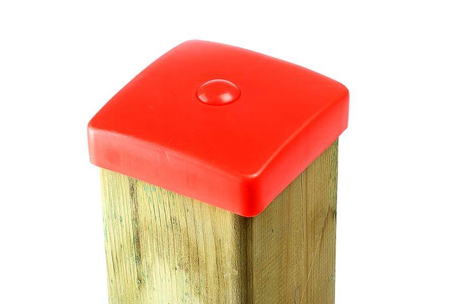 Abdeckkappe für Pfosten 9x9 cm aus Kunststoff Pfostenkappe Spielturm