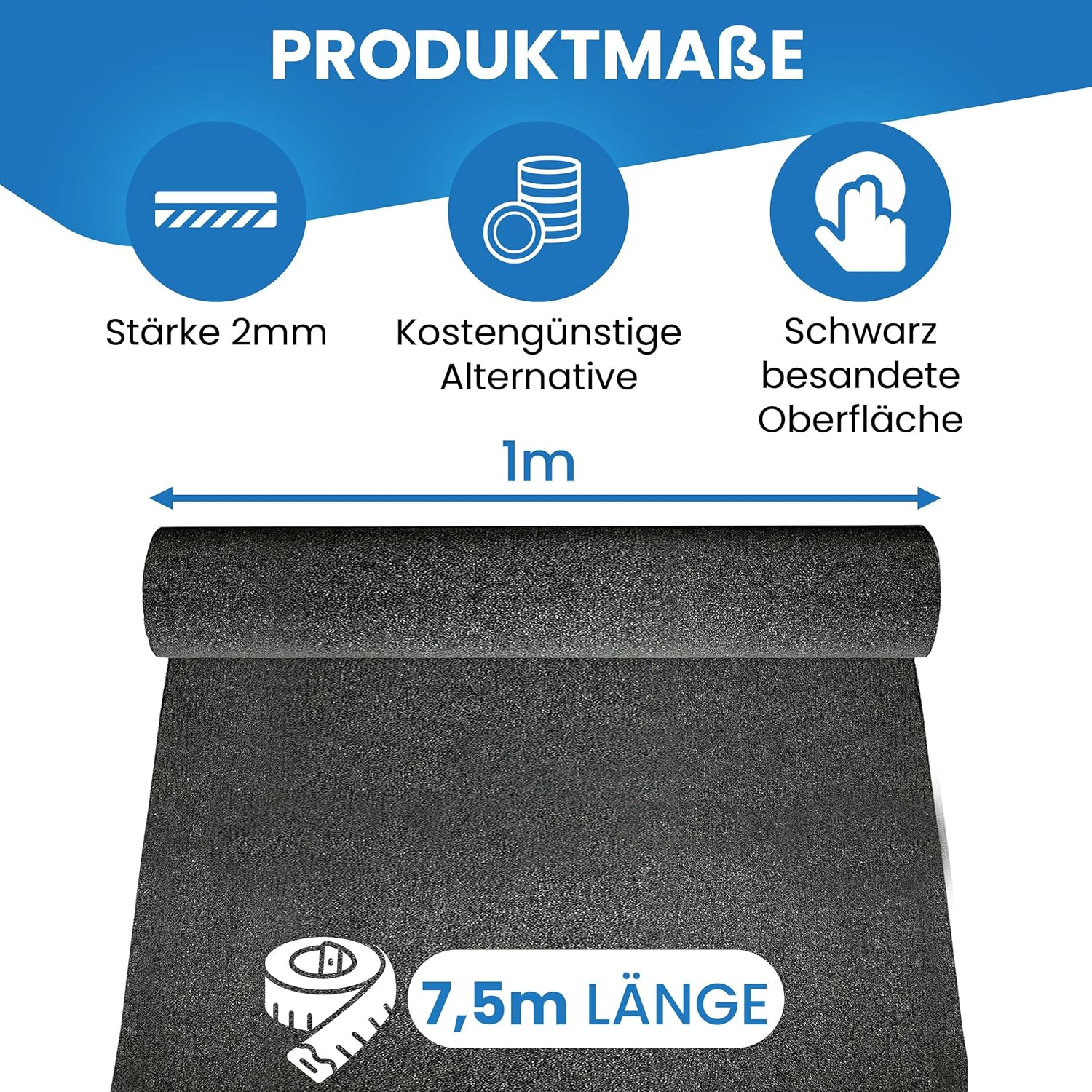 Bitumen Dachpappe schwarz Bitumenbahn zur Dacheindeckung Dachbahn inkl. 100 Stück Dachpappnägel