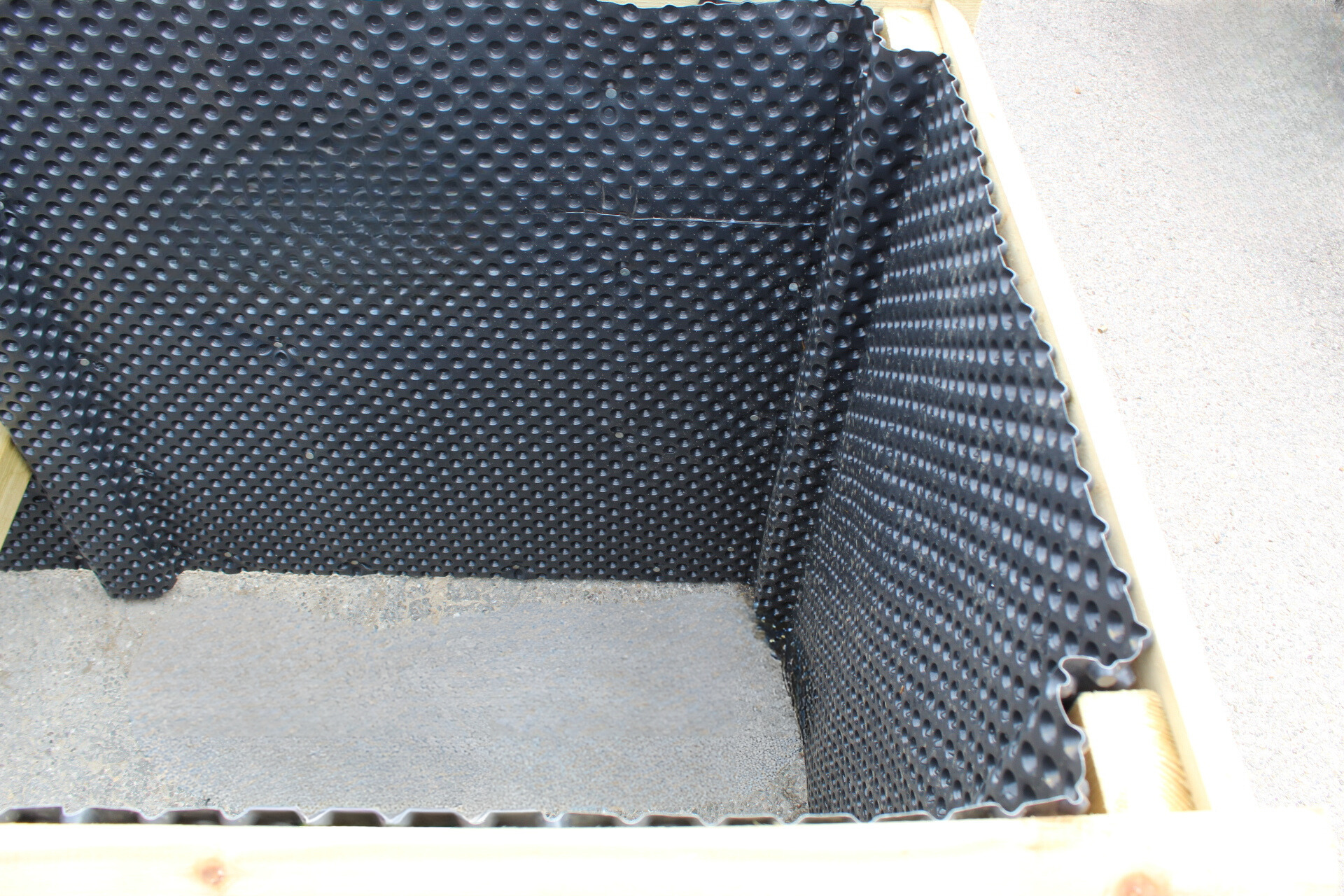 Hochbeet XXL aus Kiefernholz imprägniert Höhe 90 cm Kräuterbeet inkl. Noppenfolie Gemüsebeet