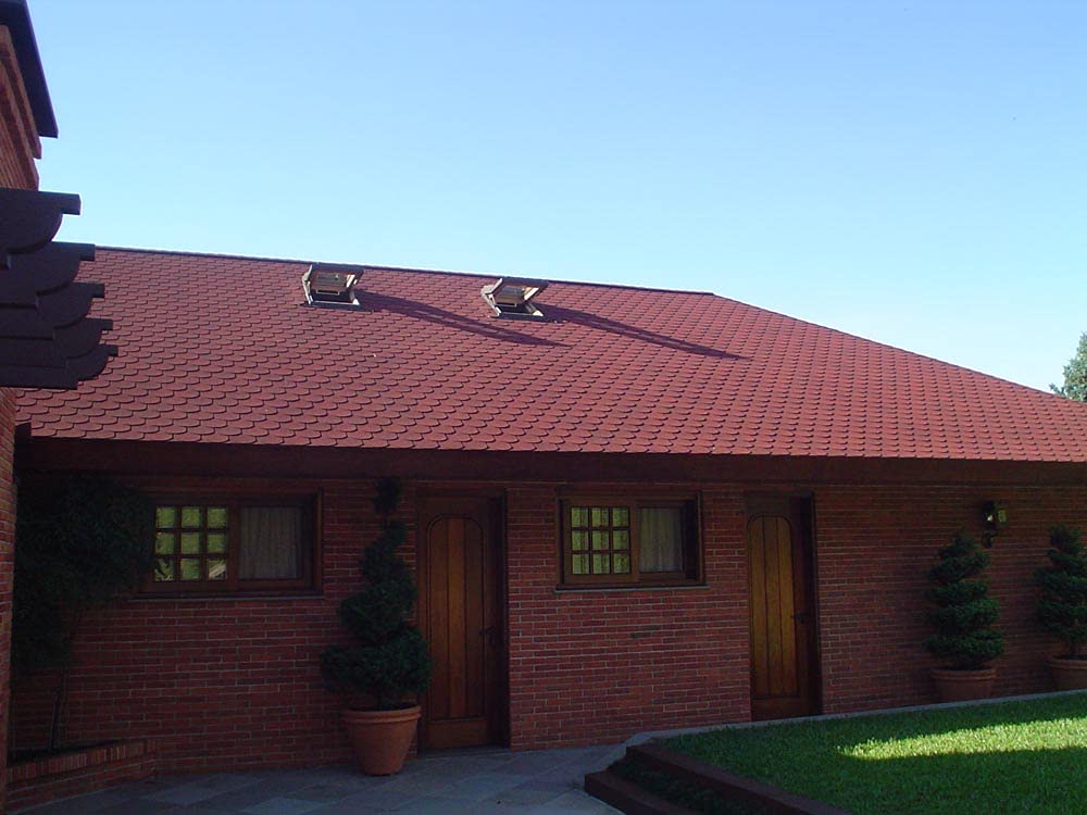 2 m² Dachschindeln Biberschwanz 