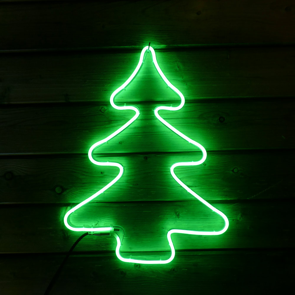 Neon Lichtschlauchfiguren Weihnachtsfiguren LED-Lichter Weihnachtsbeleuchtung Dekofiguren