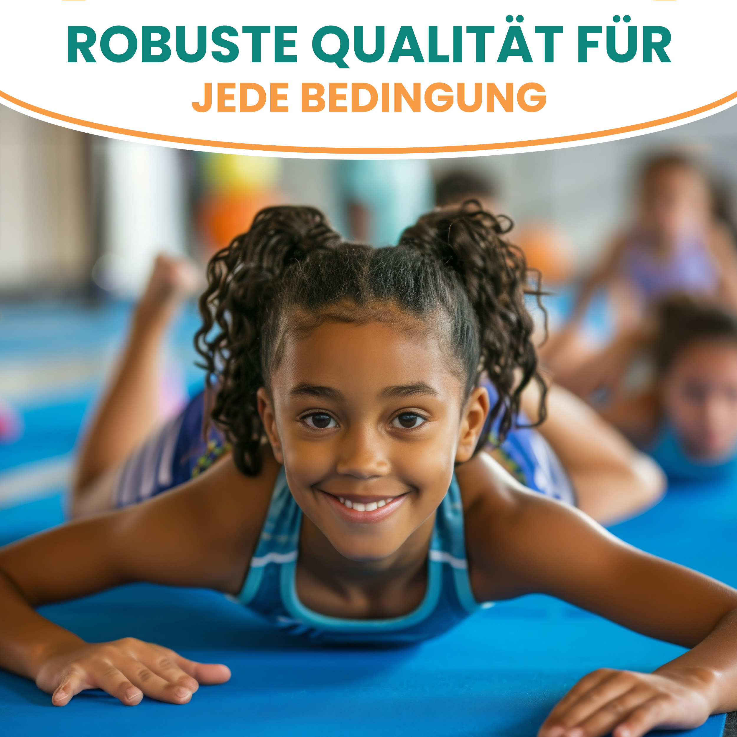 5qpD01VOCBlTdX Universal Bodenmatte 4-teilig 200x100x10 cm Bouldermatte Weichbodenmatte klappbar