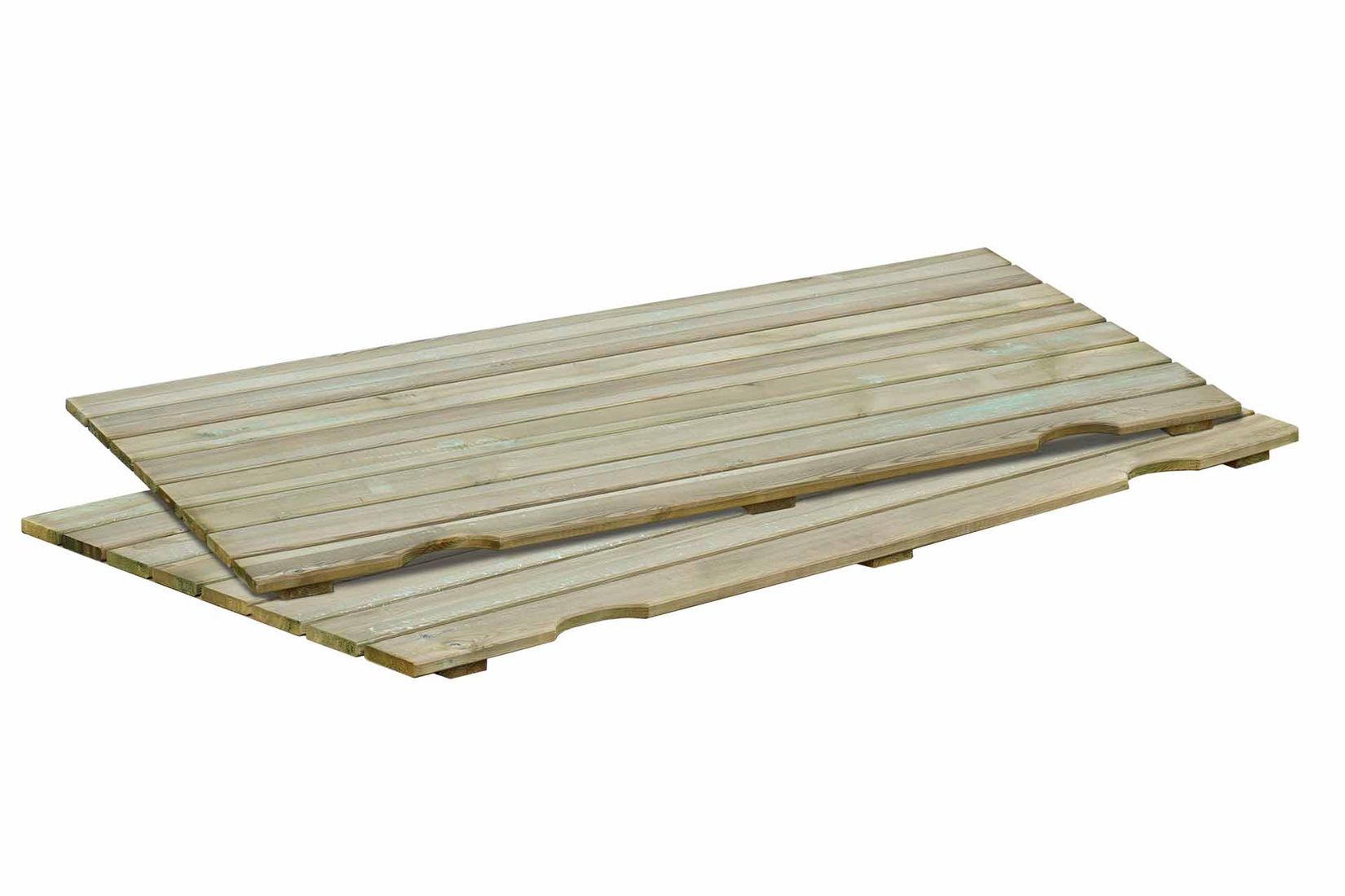 Sandkasten 180x180 cm mit Deckel aus Kantholz 7x7 cm