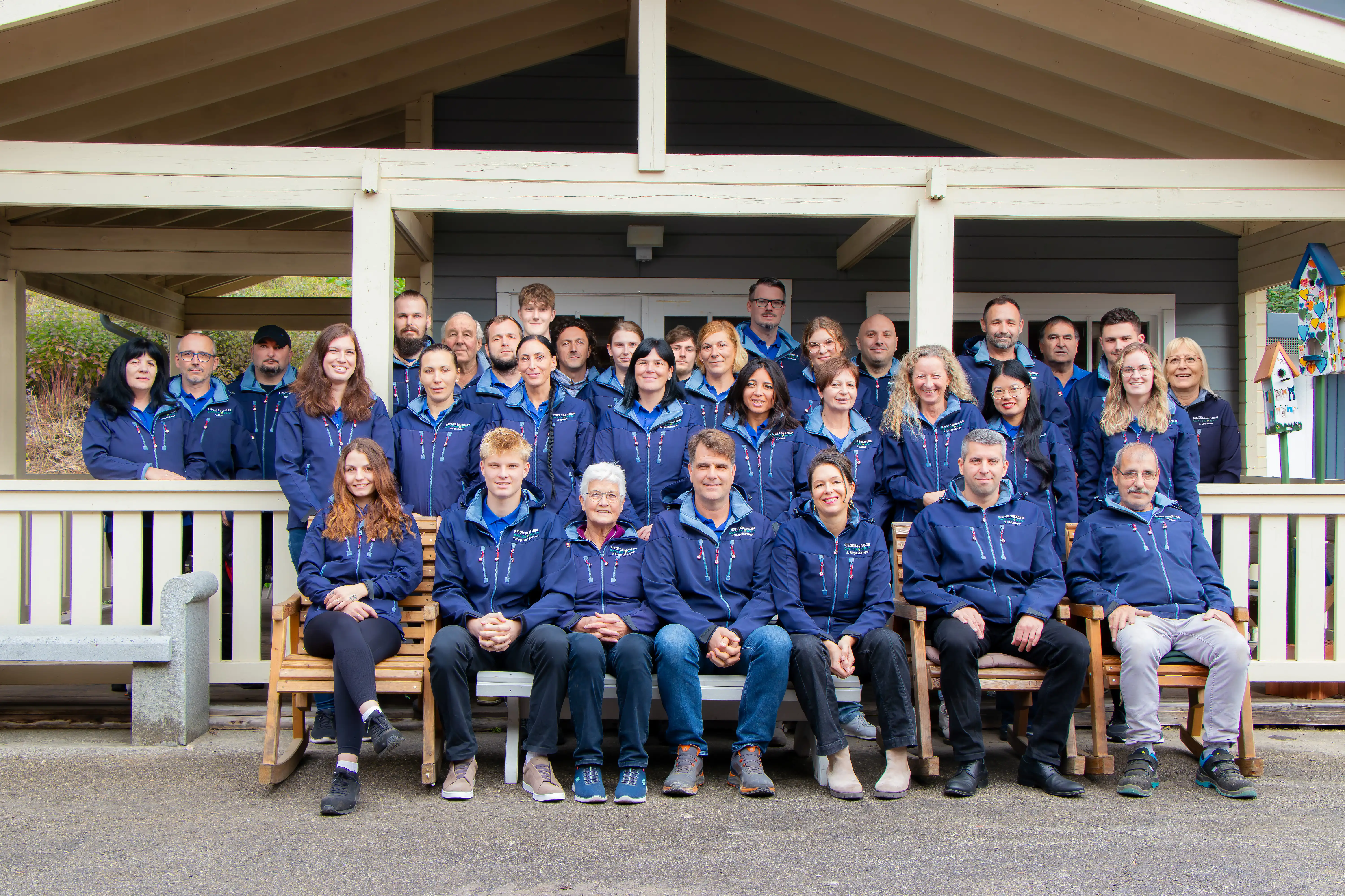 Alle Mitarbeiter der Firma Thomas Riegelsberger