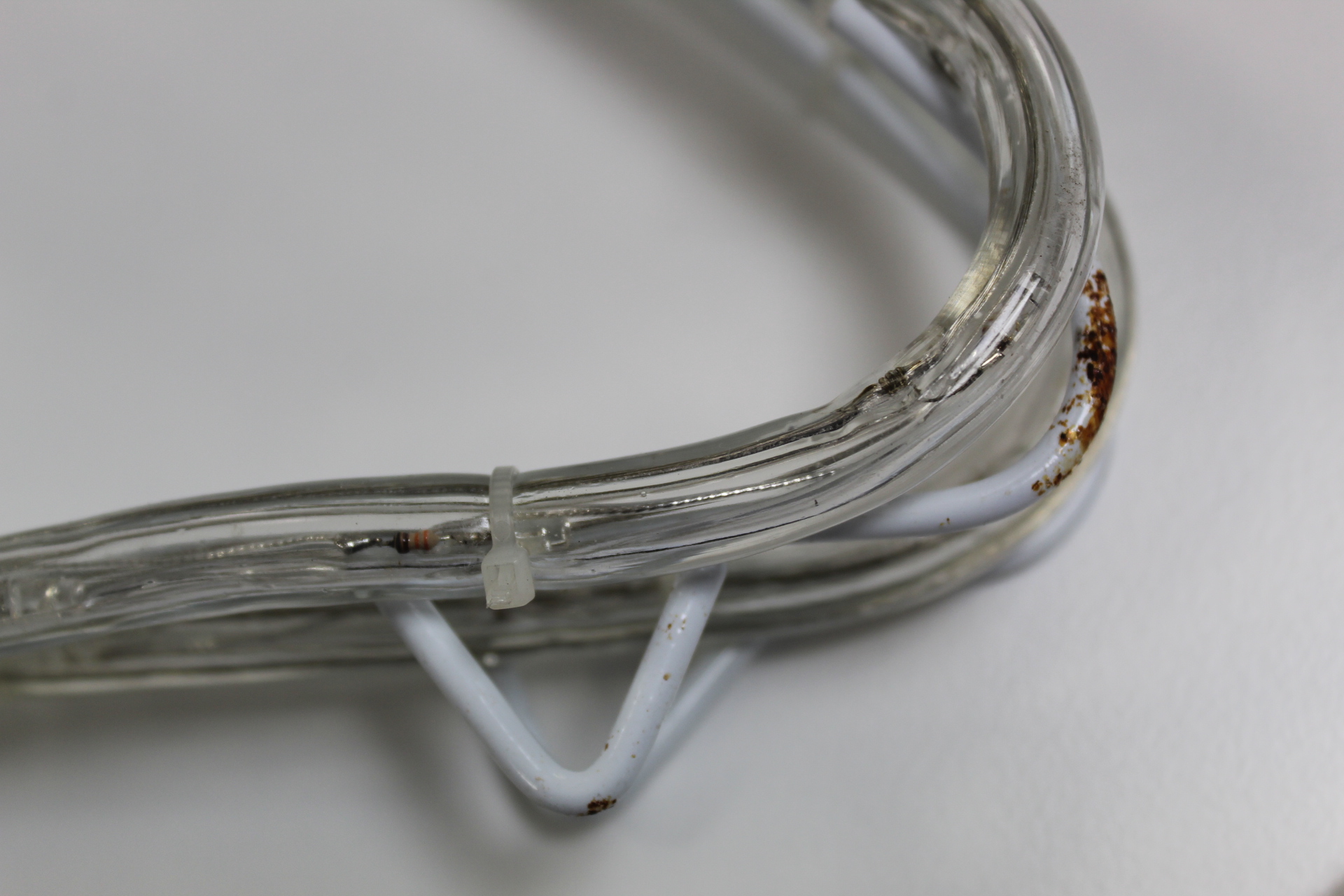 B-Ware 2er Set 3D-Figur Tanne 80 cm aus 7 m Lichtschlauch mit 168 LEDs und Flash-Effekt Weihnachtsfigur