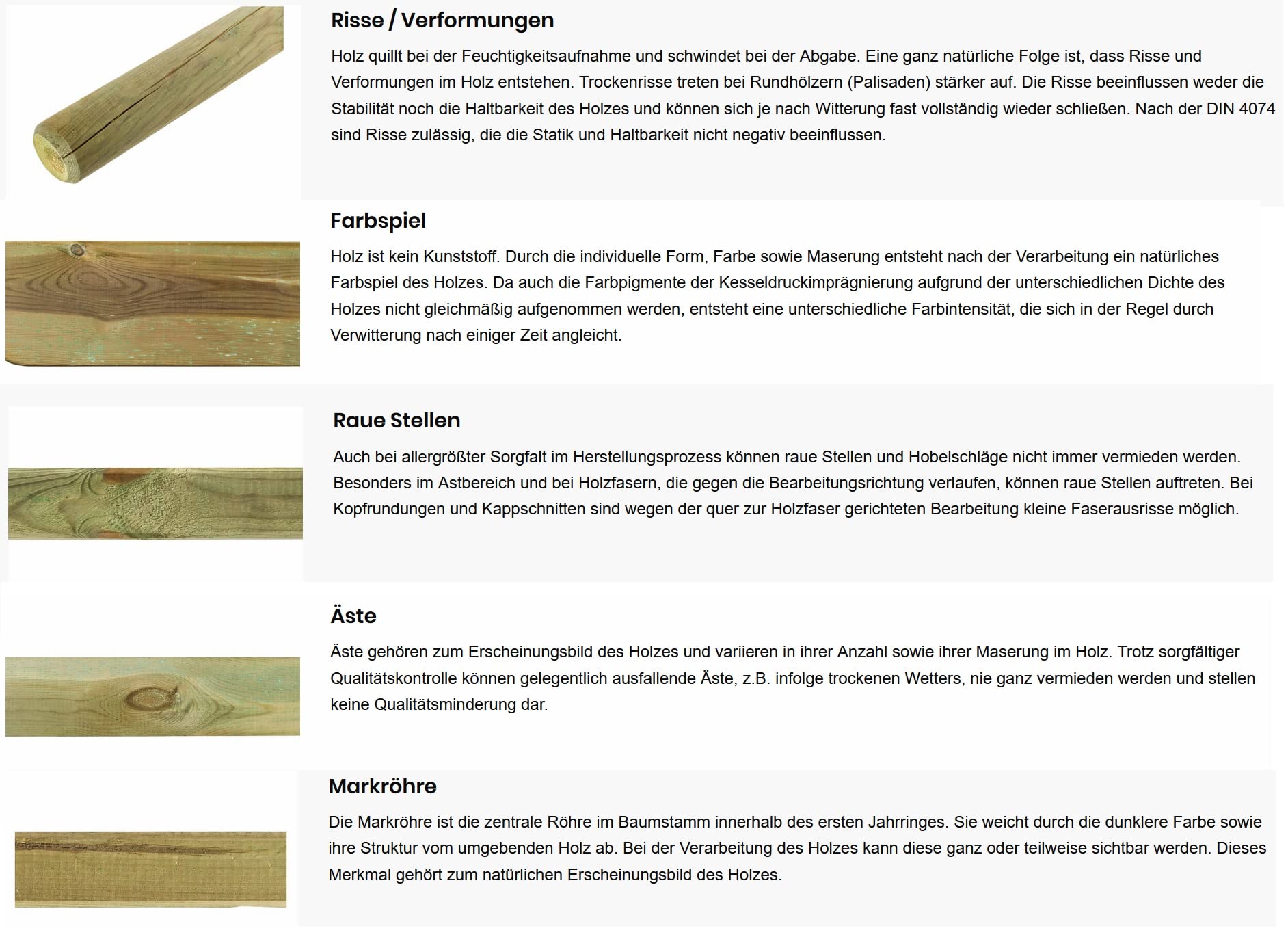 Pfahl Ø 6 cm Höhe 175 cm Holzpfahl Kiefer imprägniert Pflanzstab Gartenpfahl Rankhilfe Baumpfahl