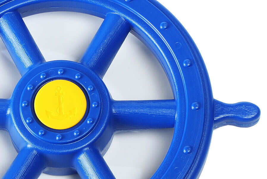 Steuerrad XXL Ø 54 cm für Schiff für Kinder mit Drehgeräusch Zubehör für Spielturm