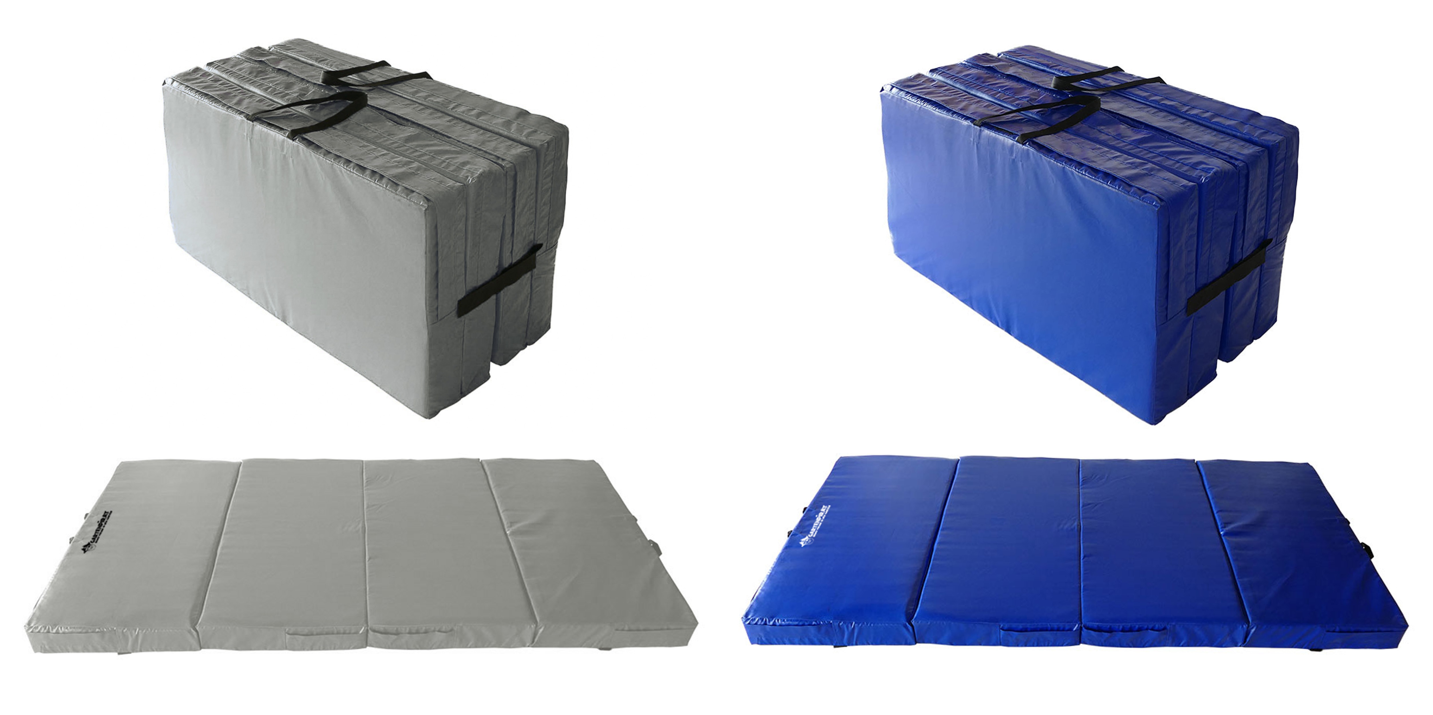 Universal Bodenmatte 4-teilig 200x100x10 cm Bouldermatte Weichbodenmatte klappbar