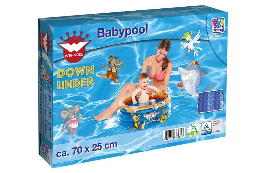Planschbecken Down Under Kinder Pool aufblasbar Outdoor Kleinkind Baby Becken