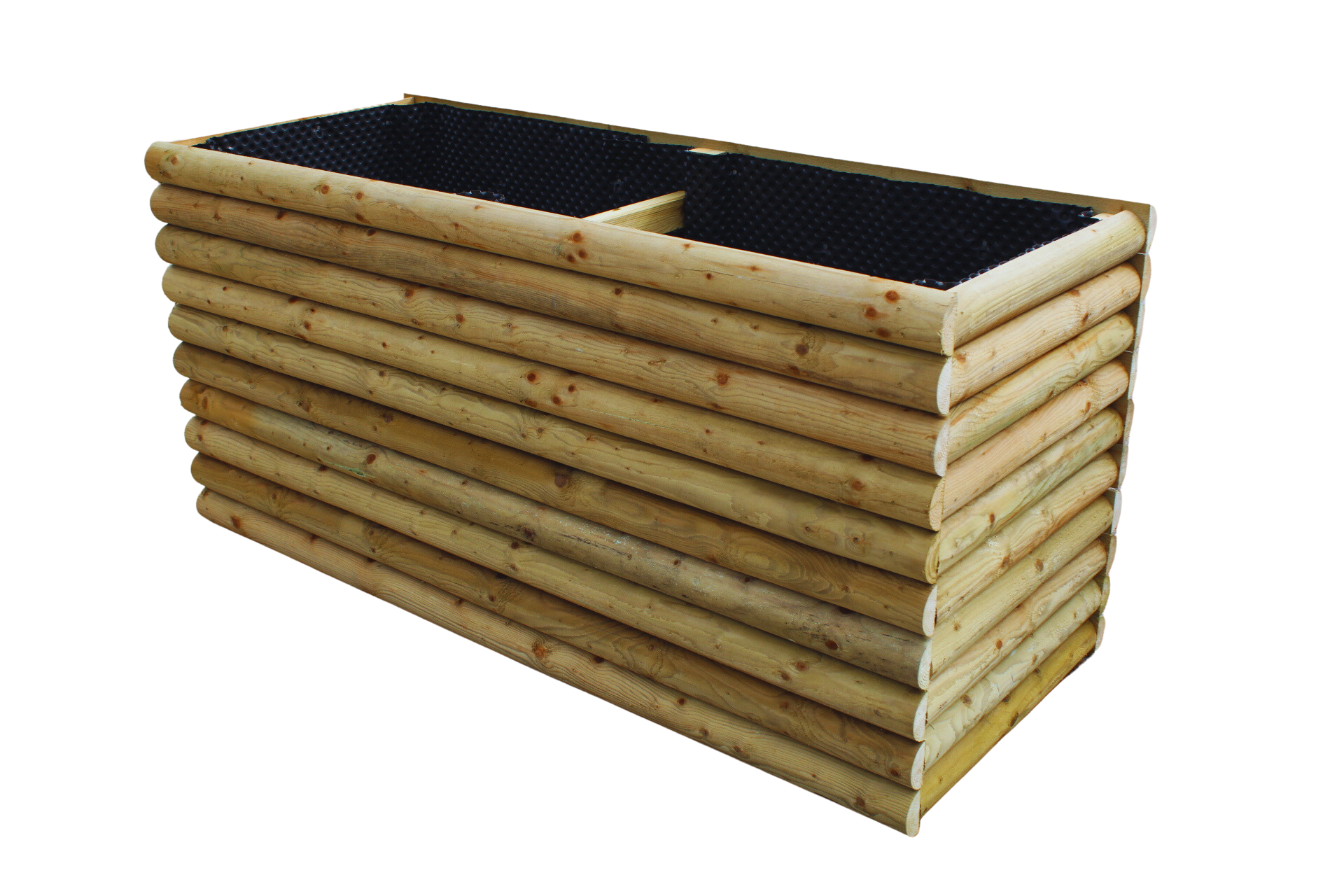 Hochbeet XXL aus Kiefernholz imprägniert Höhe 90 cm Kräuterbeet inkl. Noppenfolie Gemüsebeet