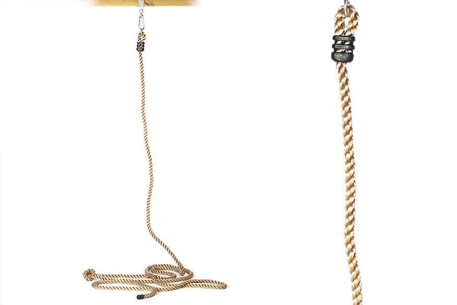 Kletterseil mit 1 Knoten Klettertau Ø 28 mm Kletterstrick für Kinder Zubehör für Spielturm