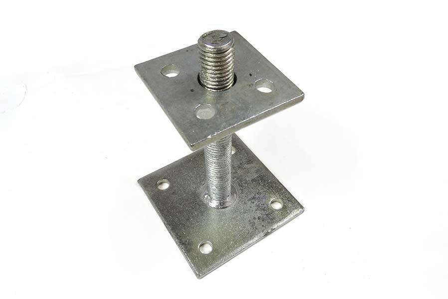 Pfostenträger verstellbar 35-160 mm Stützenfuß für Holzpfosten höhenverstellbar Carport Pergola