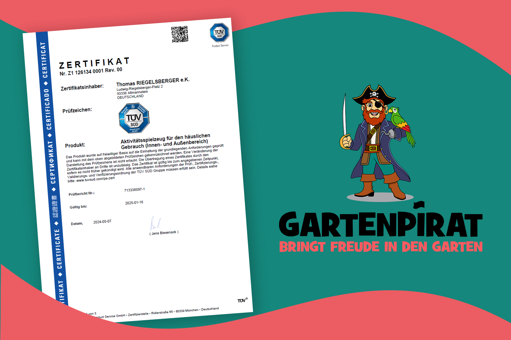 Stelzenhaus Baumhaus Maximilian optional mit Rutsche