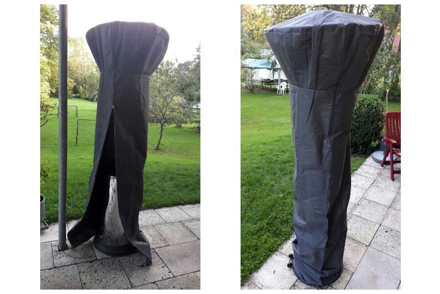 Heizpilz Abdeckung 221 cm Ø 80 cm Schutzhülle Abdeckhaube Haube für Heizstrahler