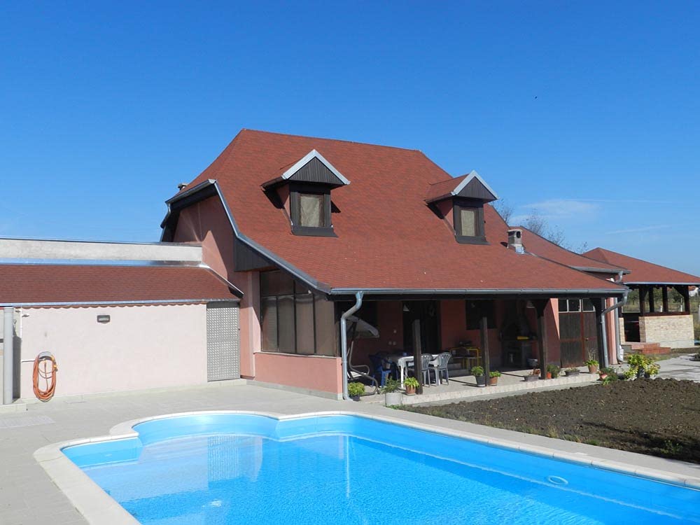 2 m² Dachschindeln Biberschwanz 