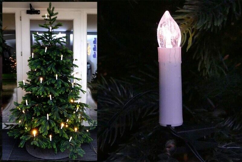 Weihnachtsbaum-Lichterkette LED-Kerzen