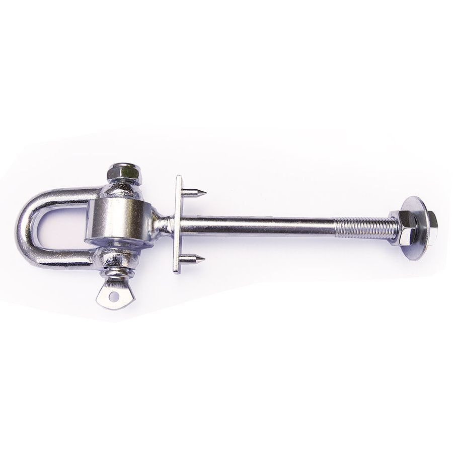 Schaukelhaken mit Schäkel M12 für Balken bis Ø 10/12 cm Sicherheitshaken