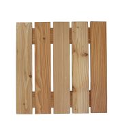 Holzfliese 50x50 cm Fliese Bodenfliese Terrassenfliese