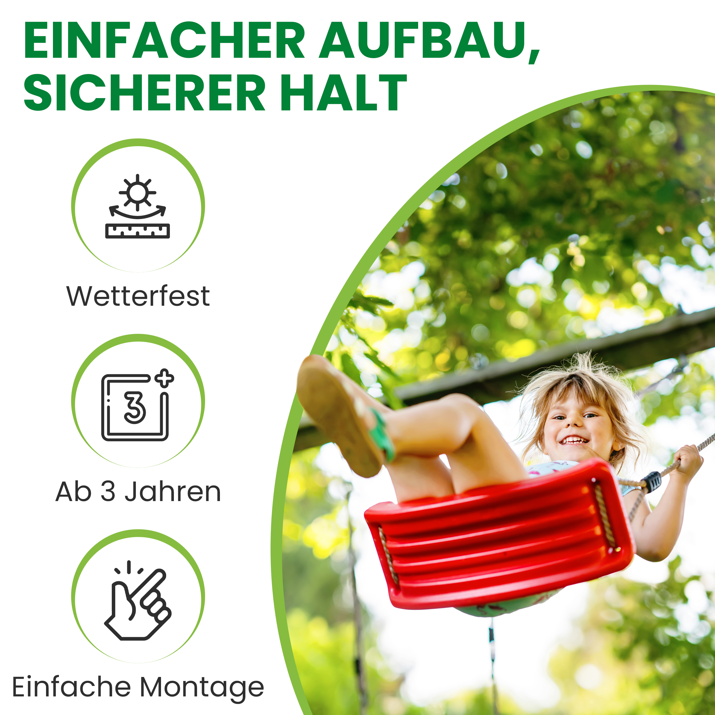 Doppelschaukel Seebär Classic 