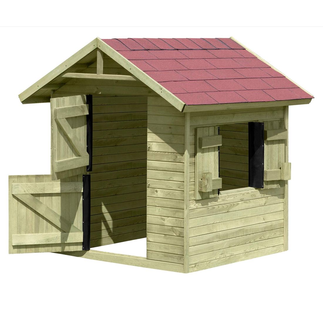 Spielhaus Emily aus Holz Gartenhaus für Kinder