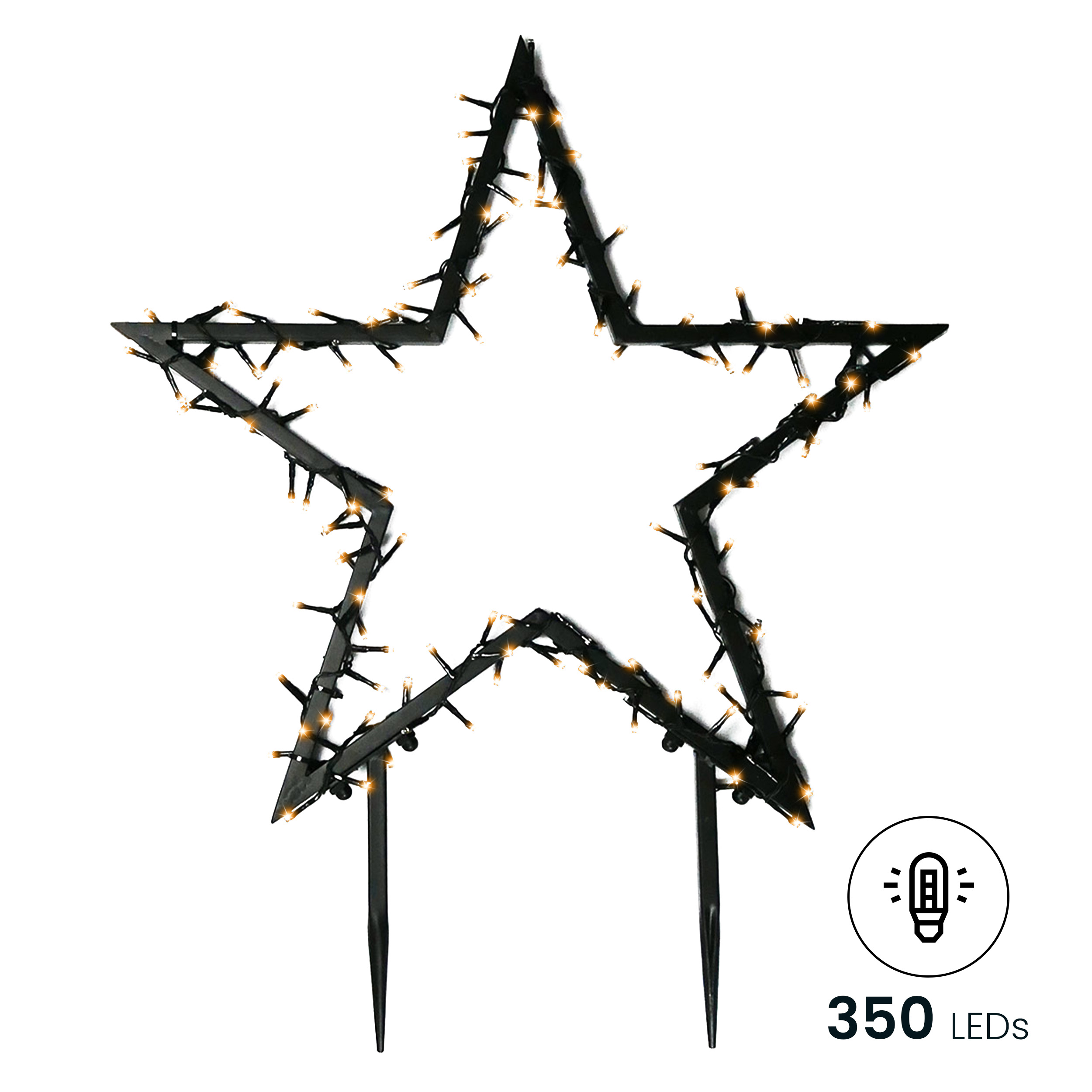 1-1HfxIqrKWOvtjp Gartenstern mit Erdspieß und LED Beleuchtung Weihnachtsstern