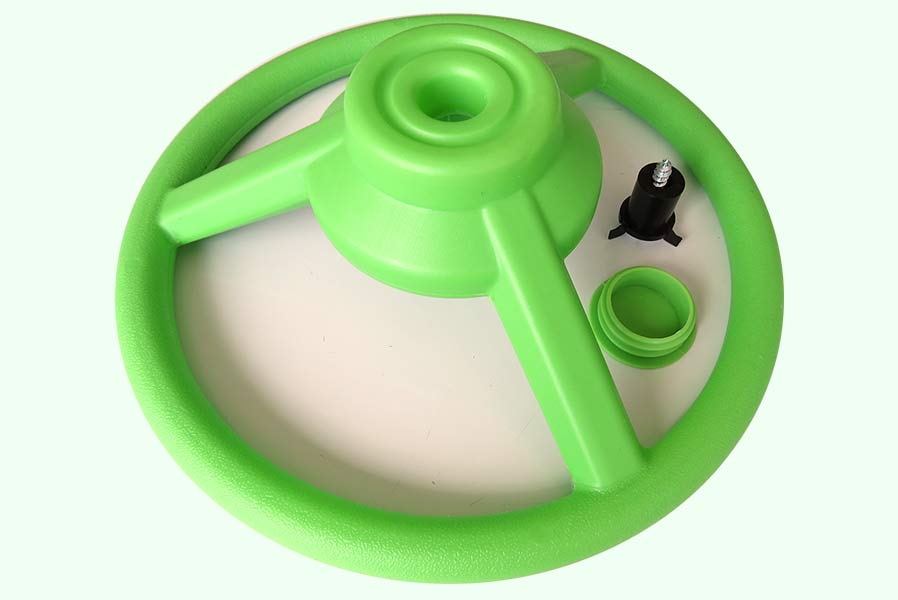 Lenkrad für Kinder Ø 33 cm aus Kunststoff Zubehör für Spielturm Spielhaus Steuerrad