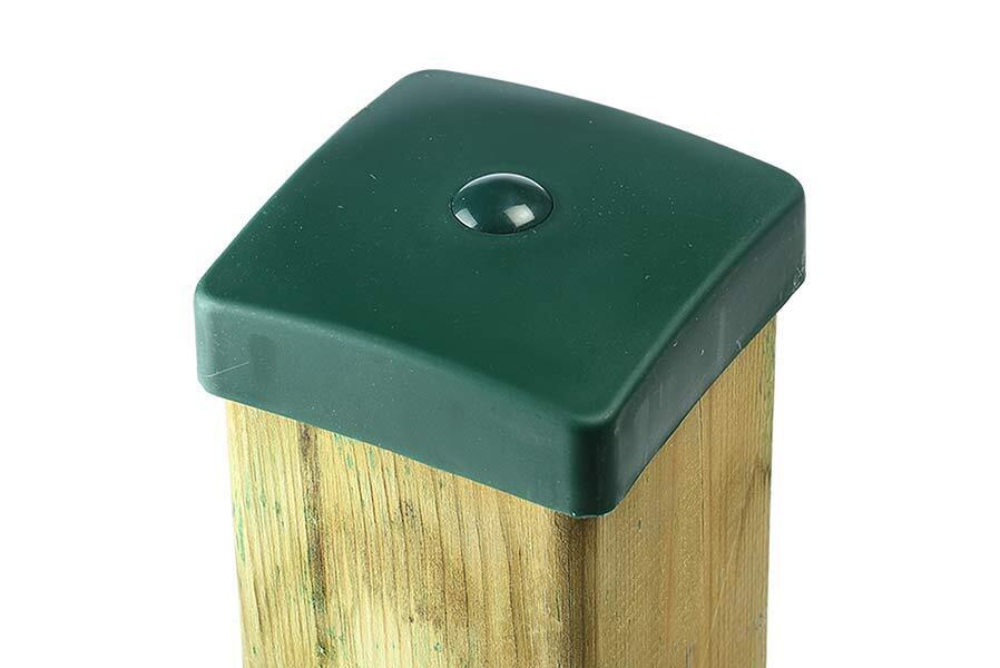 Abdeckkappe für Pfosten 9x9 cm aus Kunststoff Pfostenkappe Spielturm