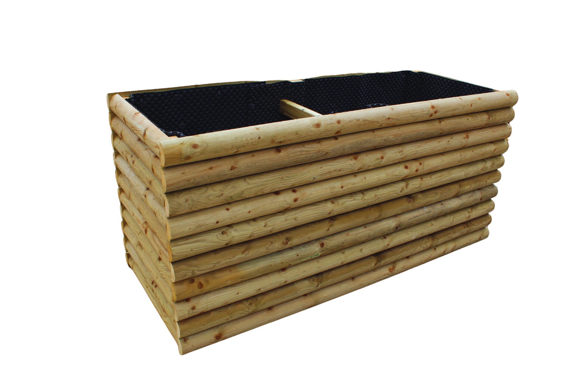 Hochbeet XXL aus Kiefernholz imprägniert Höhe 90 cm Kräuterbeet inkl. Noppenfolie Gemüsebeet