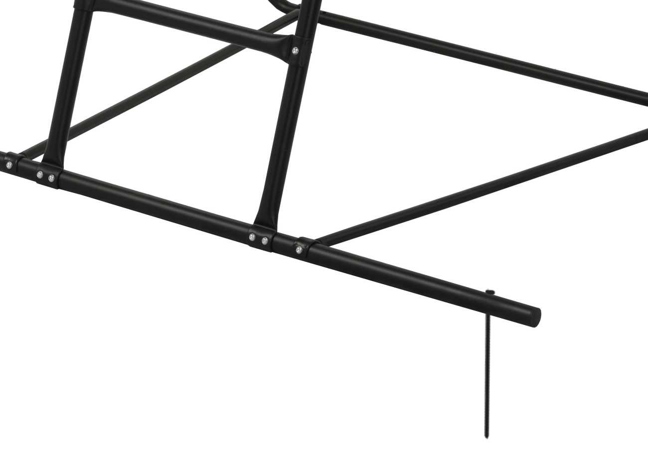 Freistehende Leiter mit Podest aus Metall für Rutsche 290 cm oder 300 cm