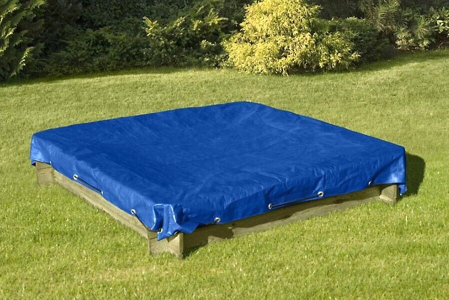 Sandkasten Plane Abdeckung Schutzhülle Abdeckplane mit Schnur für Sandkasten
