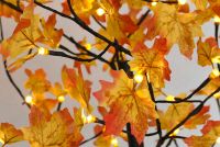 LED-Leuchtbaum Jährliche Dekoration mit Ahorn-Blätter warmweiß innen außen LED-Leuchtbaum Jährliche Dekoration mit Ahorn-Blätter warmweiß innen außen