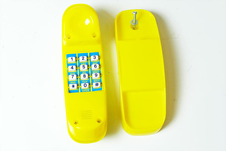11nsO68d42lxYgU Spieltelefon für Kinder in gleb Zubehör für Spielhaus Spielturm Telefon aus Kunststoff