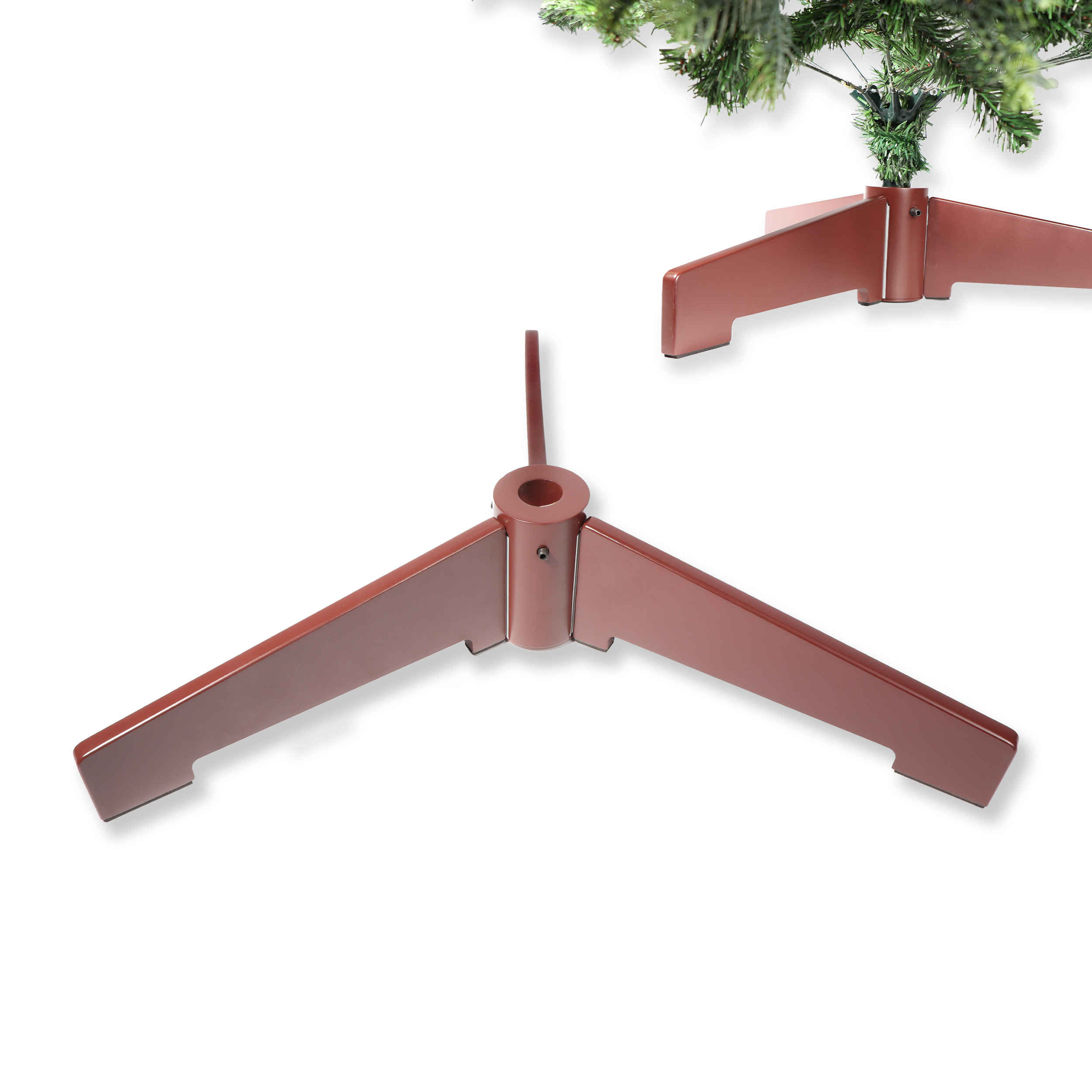 Tannenbaumständer aus Kautschukholz für Weihnachtsbäume 120-210 cm