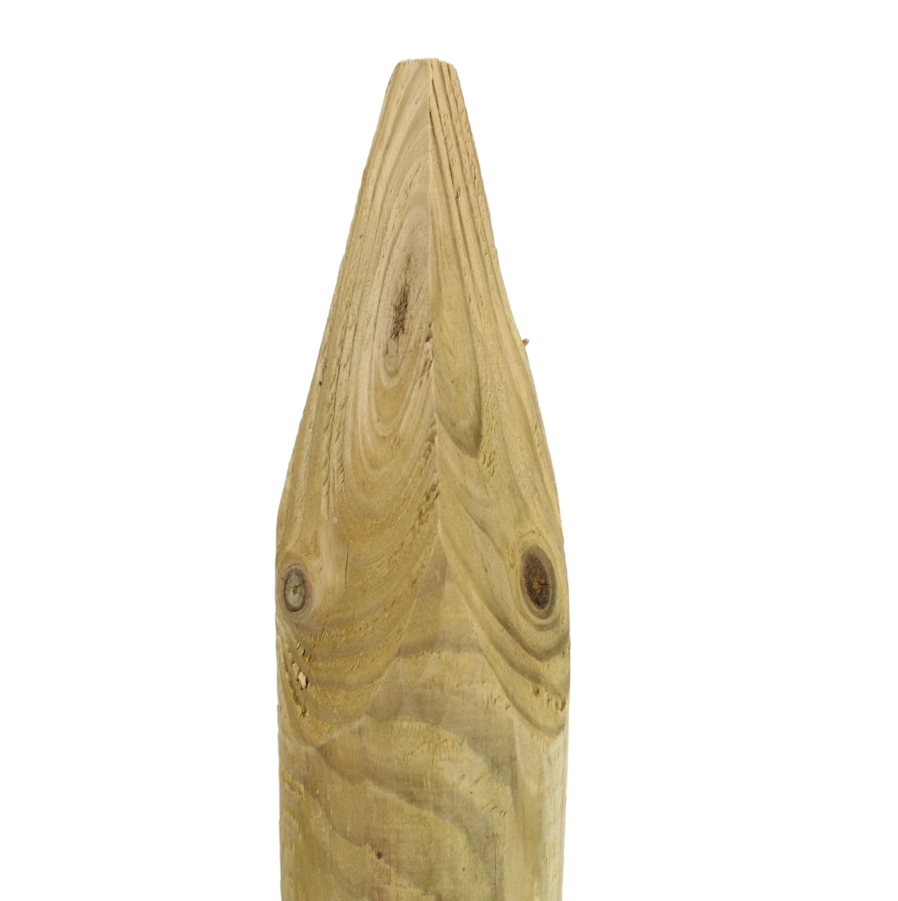 Pfahl Ø 4,6 cm Höhe 150 cm Holzpfahl Kiefer imprägniert Pflanzstab Gartenpfahl Rankhilfe Baumpfahl