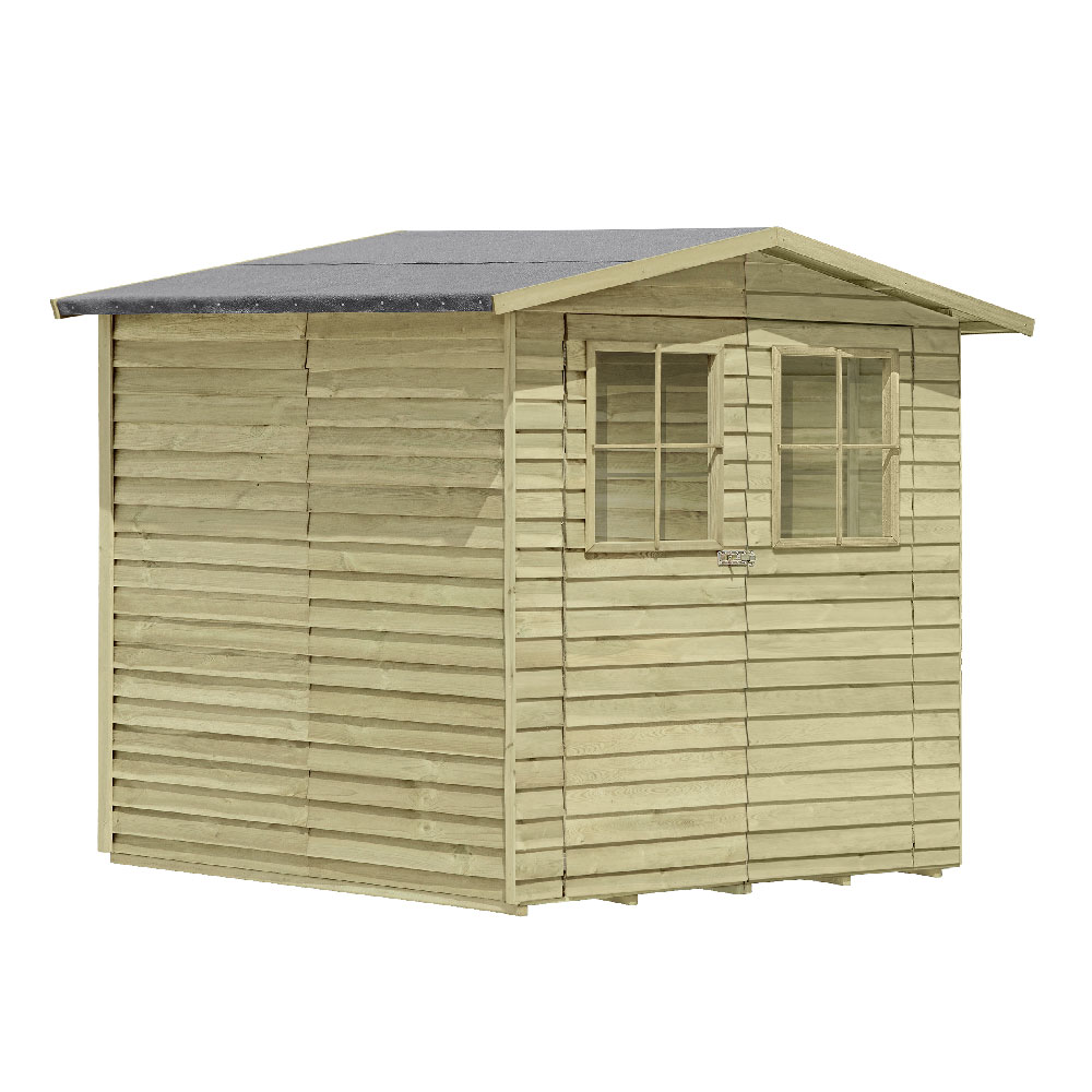 Holzgerätehaus Viggo Kiefer KDI Stülpschalung 180 x 180 cm